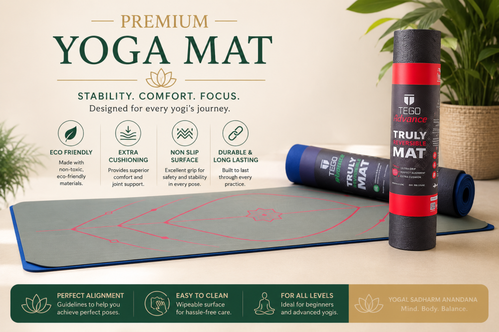 Yoga Sadharm Anandana (YSA) Premium Yoga Mats